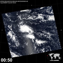 Level 1B Image at: 0050 UTC