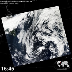 Level 1B Image at: 1545 UTC