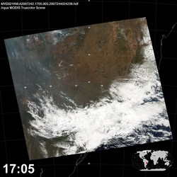 Level 1B Image at: 1705 UTC