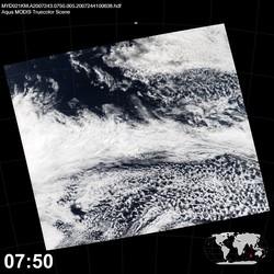 Level 1B Image at: 0750 UTC