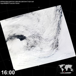 Level 1B Image at: 1600 UTC