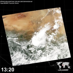 Level 1B Image at: 1320 UTC