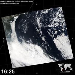 Level 1B Image at: 1625 UTC