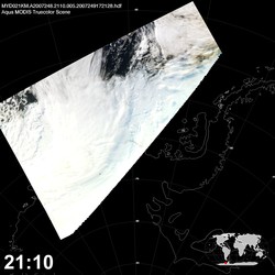 Level 1B Image at: 2110 UTC