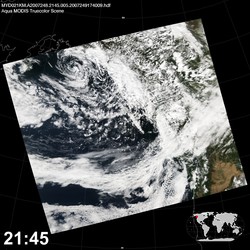 Level 1B Image at: 2145 UTC