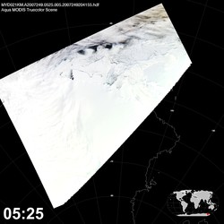 Level 1B Image at: 0525 UTC