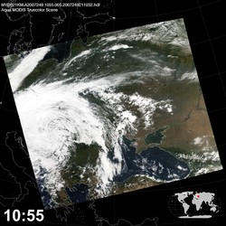 Level 1B Image at: 1055 UTC