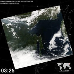 Level 1B Image at: 0325 UTC