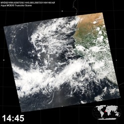 Level 1B Image at: 1445 UTC