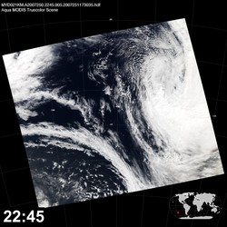 Level 1B Image at: 2245 UTC