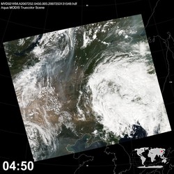 Level 1B Image at: 0450 UTC