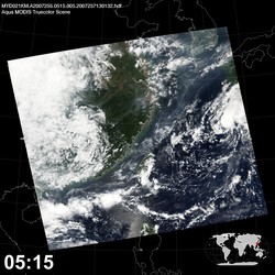 Level 1B Image at: 0515 UTC