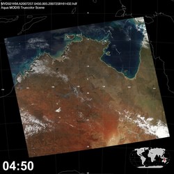 Level 1B Image at: 0450 UTC