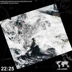 Level 1B Image at: 2225 UTC