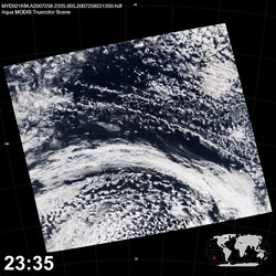 Level 1B Image at: 2335 UTC