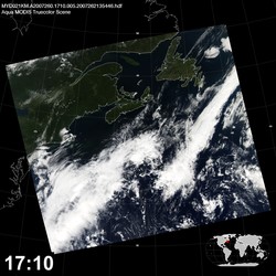 Level 1B Image at: 1710 UTC