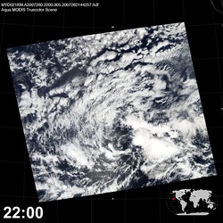 Level 1B Image at: 2200 UTC