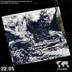 Level 1B Image at: 2205 UTC