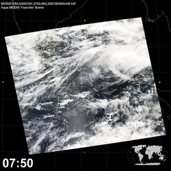 Level 1B Image at: 0750 UTC