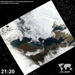 Level 1B Image at: 2120 UTC