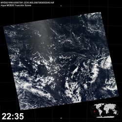 Level 1B Image at: 2235 UTC