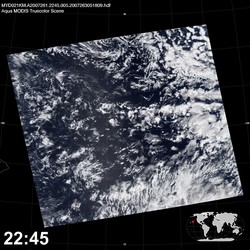 Level 1B Image at: 2245 UTC