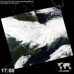 Level 1B Image at: 1700 UTC