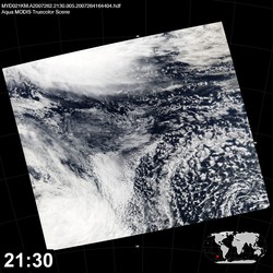 Level 1B Image at: 2130 UTC