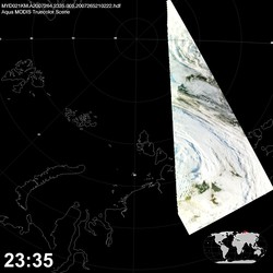 Level 1B Image at: 2335 UTC