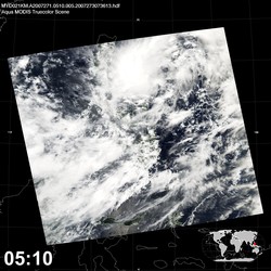 Level 1B Image at: 0510 UTC