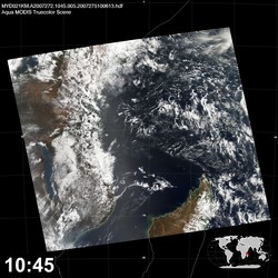 Level 1B Image at: 1045 UTC