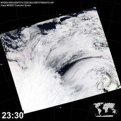 Level 1B Image at: 2330 UTC