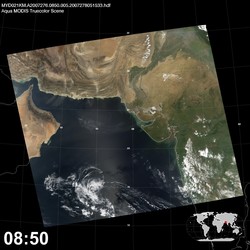 Level 1B Image at: 0850 UTC