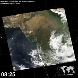 Level 1B Image at: 0825 UTC