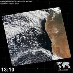 Level 1B Image at: 1310 UTC