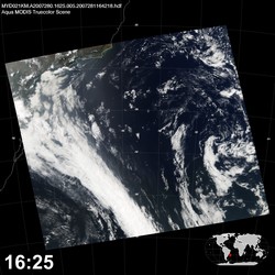 Level 1B Image at: 1625 UTC