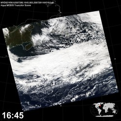 Level 1B Image at: 1645 UTC