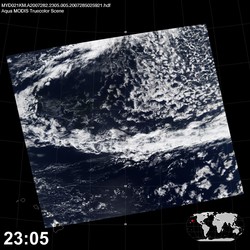 Level 1B Image at: 2305 UTC