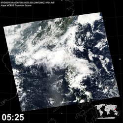 Level 1B Image at: 0525 UTC