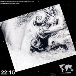 Level 1B Image at: 2215 UTC