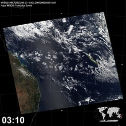 Level 1B Image at: 0310 UTC