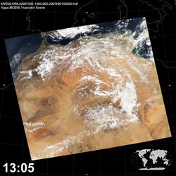 Level 1B Image at: 1305 UTC