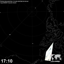 Level 1B Image at: 1710 UTC