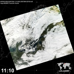 Level 1B Image at: 1110 UTC