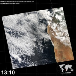 Level 1B Image at: 1310 UTC