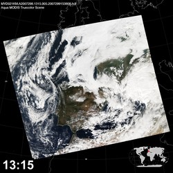 Level 1B Image at: 1315 UTC