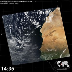 Level 1B Image at: 1435 UTC