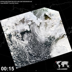 Level 1B Image at: 0015 UTC