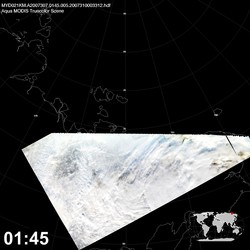 Level 1B Image at: 0145 UTC