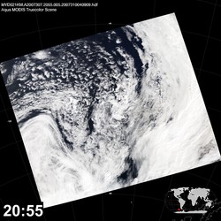 Level 1B Image at: 2055 UTC